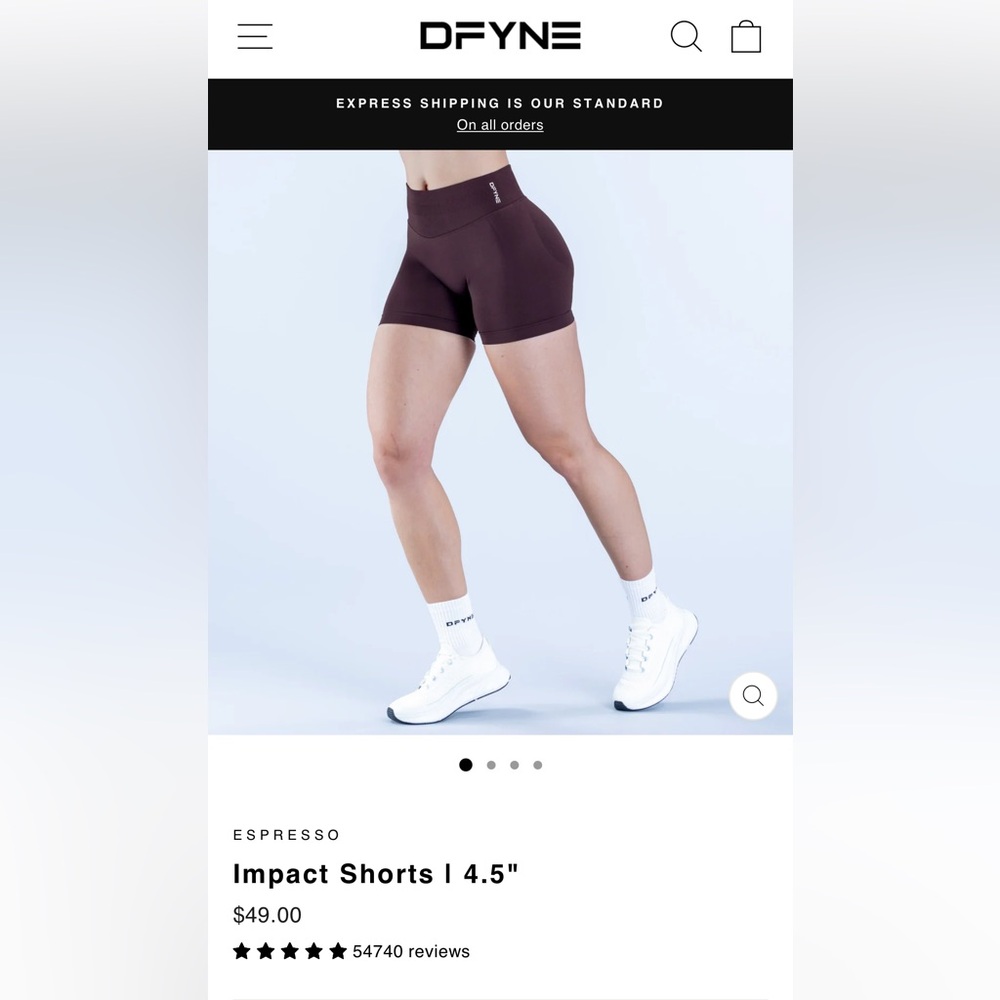 DFYNE IMPACT SHORTS